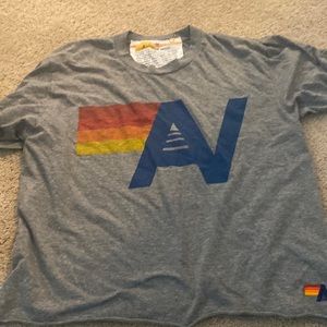 Grey never worn aviator nation shirt